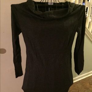 A sweater Maternity dress